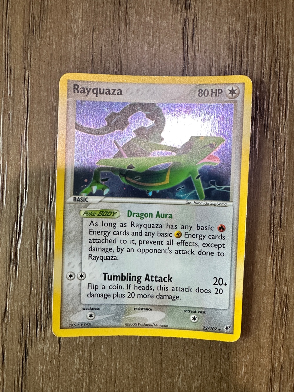 Rayquaza Pokémon Card - Halo - Picture 2 of 5